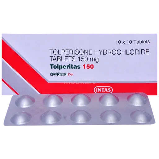 tolperitas 150mg tablet 10's